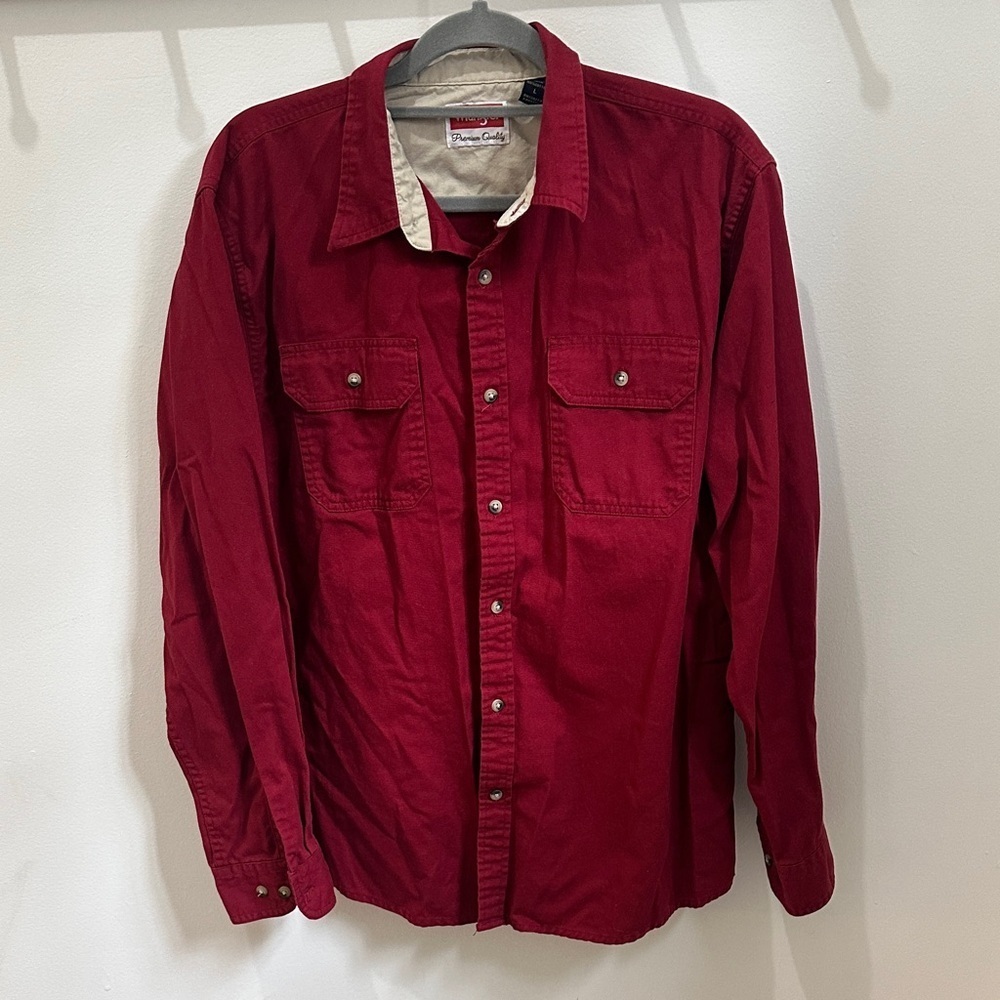 Wrangler Men’s Button Up Shirt